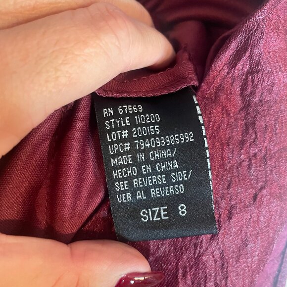 S.L. Fashions Holiday Dress SIZE 8 - Picture 6 of 6